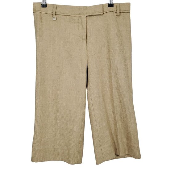 BCBG MaxAzria 100% Wool Cropped Capri Pants - Picture 1 of 10